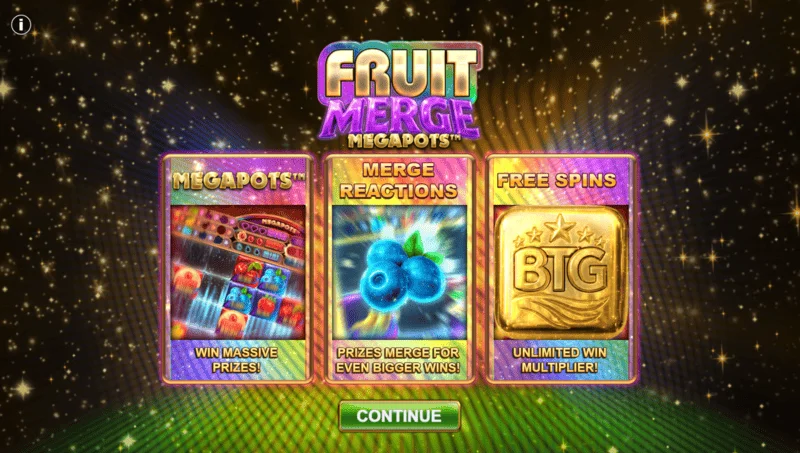 Fruit Merge Megapots - trò chơi thưởng với Megapot Coin